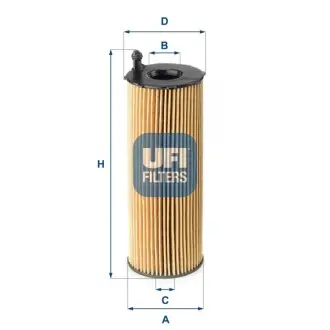 Фільтр масляний Land Rover Range Rover 3.6TD 06-13 UFI 25.168.00 Купити в Україні