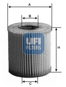 Масляный фильтр UFI 25.191.00