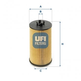 Масляный фильтр UFI 25.199.00
