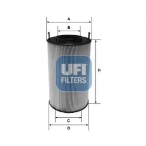 Фільтр масляний UFI 2520100 Купити в Україні