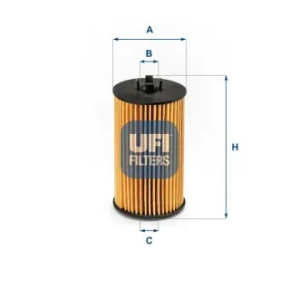 Фільтр масляний UFI 25.225.00 Купити в Україні