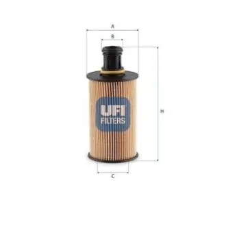 Фільтр масляний Land Rover Defender/Discovery/Range Rover 19 UFI 2529000 Купити в Україні