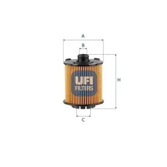 Фільтр масляний UFI 25.VCC.01 Купить в Украине