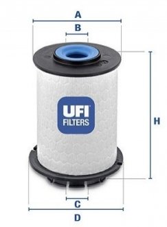 Паливний фільтр UFI 2603300 (фото 1)