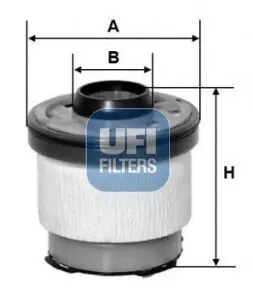 Топливный фильтр UFI 2610200 Купити в Україні