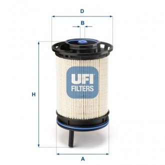 Фильтр топливный UFI 26.130.00 (фото 1)