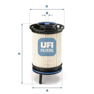 Фільтр паливний UFI 26.130.00 Купити в Україні