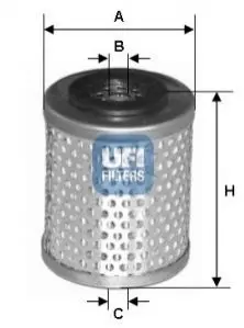 Паливний фільтр UFI 2666300