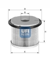 Паливний фільтр UFI 2669000