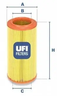 Фильтр воздушный UFI 2725700