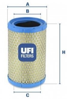 Фильтр воздушный UFI 2727300