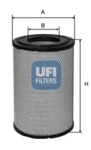 Повітряний фільтр UFI 2755000
