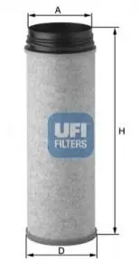 Повітряний фільтр UFI 2764600