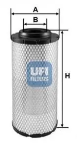 Фильтр воздуха UFI 27B2700