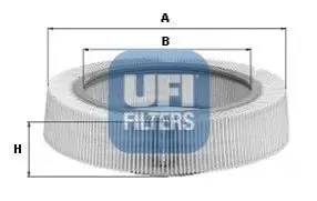 Фільтр повітряний UFI 3000500