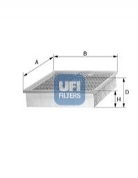 Фильтр воздушный UFI 3004000 (фото 1)