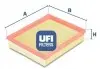 Фото Фільтр повітряний UFI (30.117.00) зображення 1