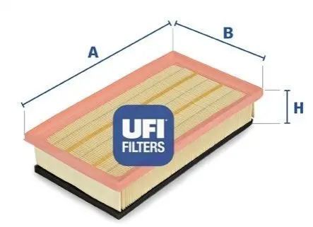 Фільтр повітряний Alfa Romeo 147/156/GT 1.9 JTDM 01-10 UFI 3012800