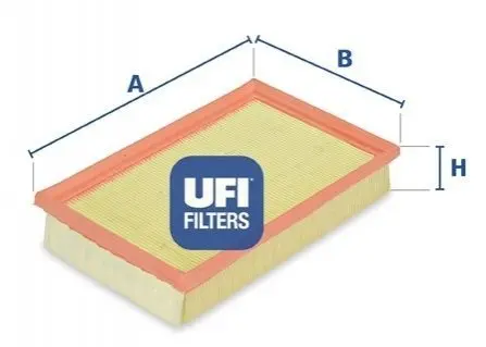 Фильтр воздушный UFI 3012900
