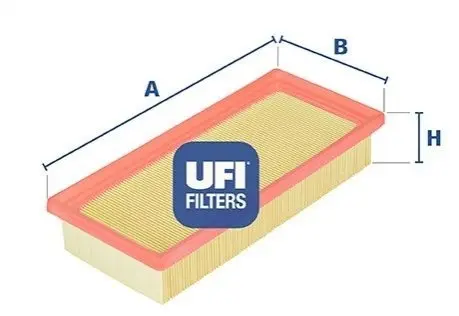 Фільтр повітряний UFI 3019400