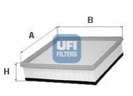 Фільтр повітряний UFI 3025400