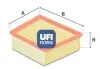 Фільтр повітряний UFI (3039000) зображення 1