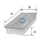Фільтр повітряний UFI 3042200
