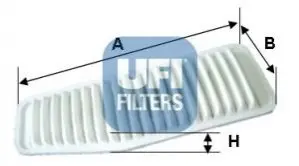 Воздушный фильтр UFI 3045300 Купить в Украине