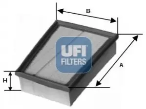 Фільтр повітряний BMW 5 (F10)/X1 (E84) 1.6-3.0 09 UFI 3055700 Купити в Україні