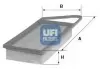 Фільтр повітряний Citroen Berlingo/Peugeot Partner 1.4-1.6HDI 03/10 UFI (3064500) зображення 1