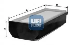 Фільтр повітряний BMW 3 (F30/F80)/ 5 (F10) 3.0-3.5d 10 UFI 3065500 Купити в Україні