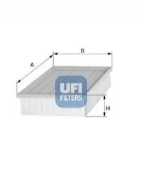 Фільтр повітряний VW T2 -92/ Audi 100 -90 UFI 30.835.00