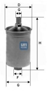 Фильтр топлива UFI 3150300 (фото 1)
