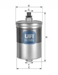 Топливный фильтр UFI 3150500