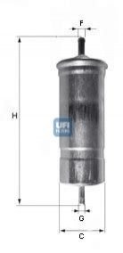 Фильтр топлива UFI 3150800 (фото 1)