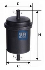 Фільтр палива UFI 3151200 (фото 1)