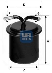 Фильтр топлива UFI 3154100 (фото 1)