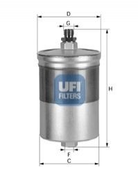 Фильтр топлива UFI 3156300
