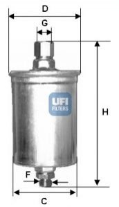 Фильтр топлива UFI 3157700 (фото 1)