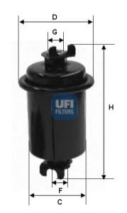 Фильтр топлива UFI 3164300 (фото 1)