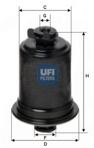 Фільтр палива UFI 3164500 (фото 1)