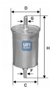 Фильтр топлива UFI 3174700 (фото 1)