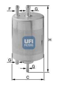 Фильтр топлива UFI 3183400 (фото 1)