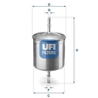 Фильтр топлива UFI 3184600