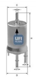 Фильтр топлива UFI 3185300 (фото 1)