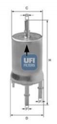 Фильтр топлива UFI 3185500 (фото 1)