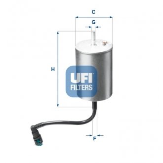 Фильтр топлива UFI 31A0600 (фото 1)