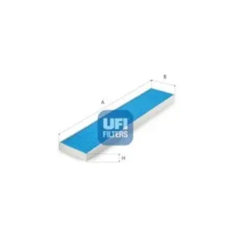 Фільтр салону фільтруючий елемент FORD GALAXY I, GALAXY MK I SEAT ALHAMBRA VW SHARAN 1.8-2.8 03.95-03.10 UFI 3411800