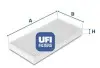 Фильтр воздуха (салона) UFI (5304500) изображение 1
