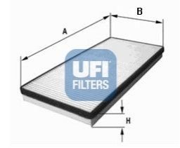 Фiльтр салону UFI 5308300